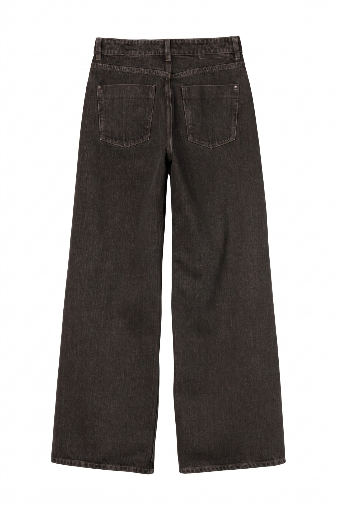 Wide Leg Black Jeans