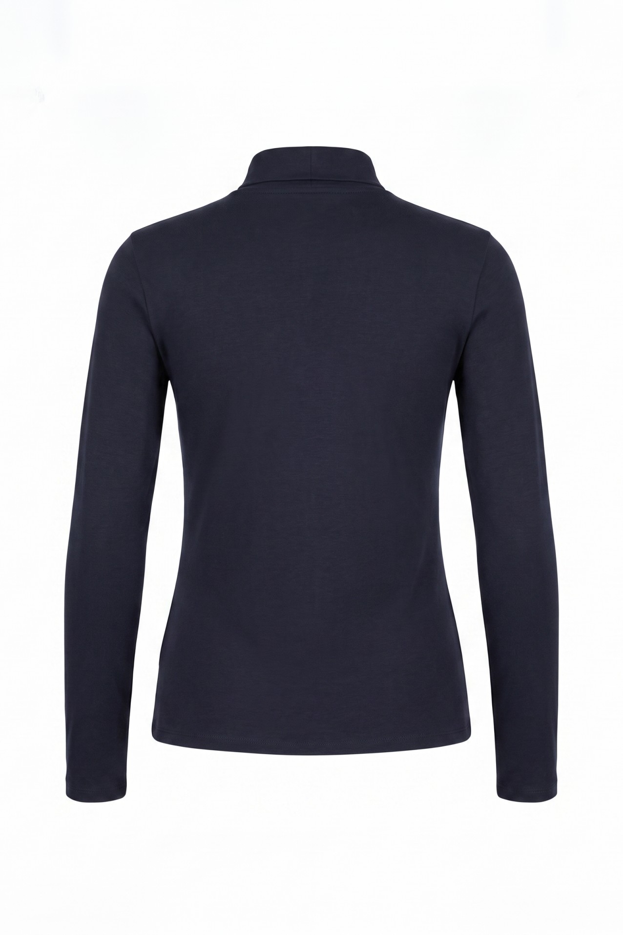 Navy Slim Fit Long Sleeve Tee