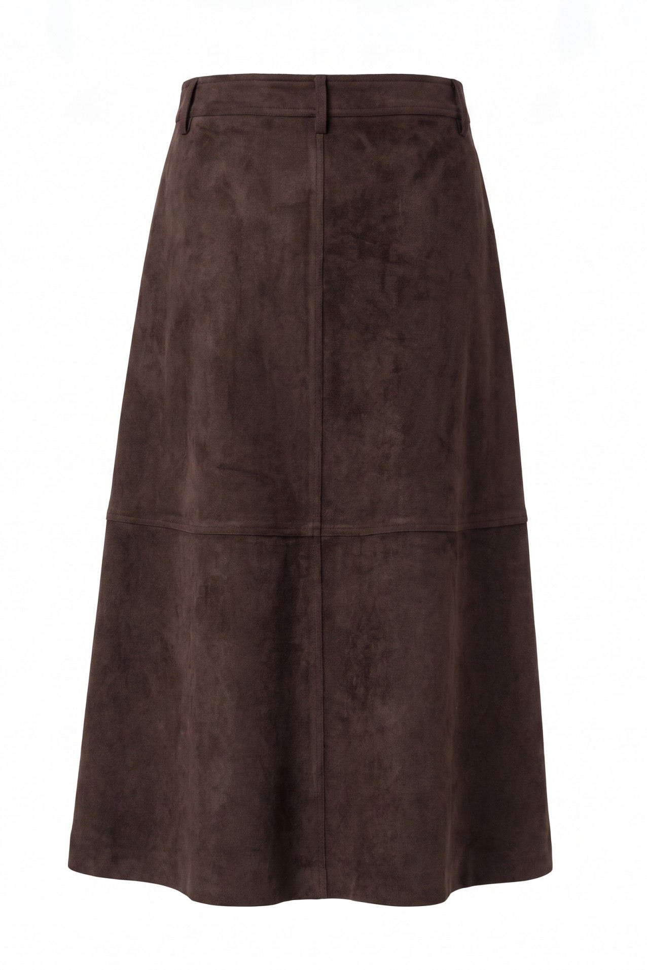 Brown Regular Fit Skirt