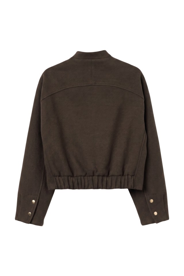 Brown Relaxed Jacket Brown Relaxed Jacket
