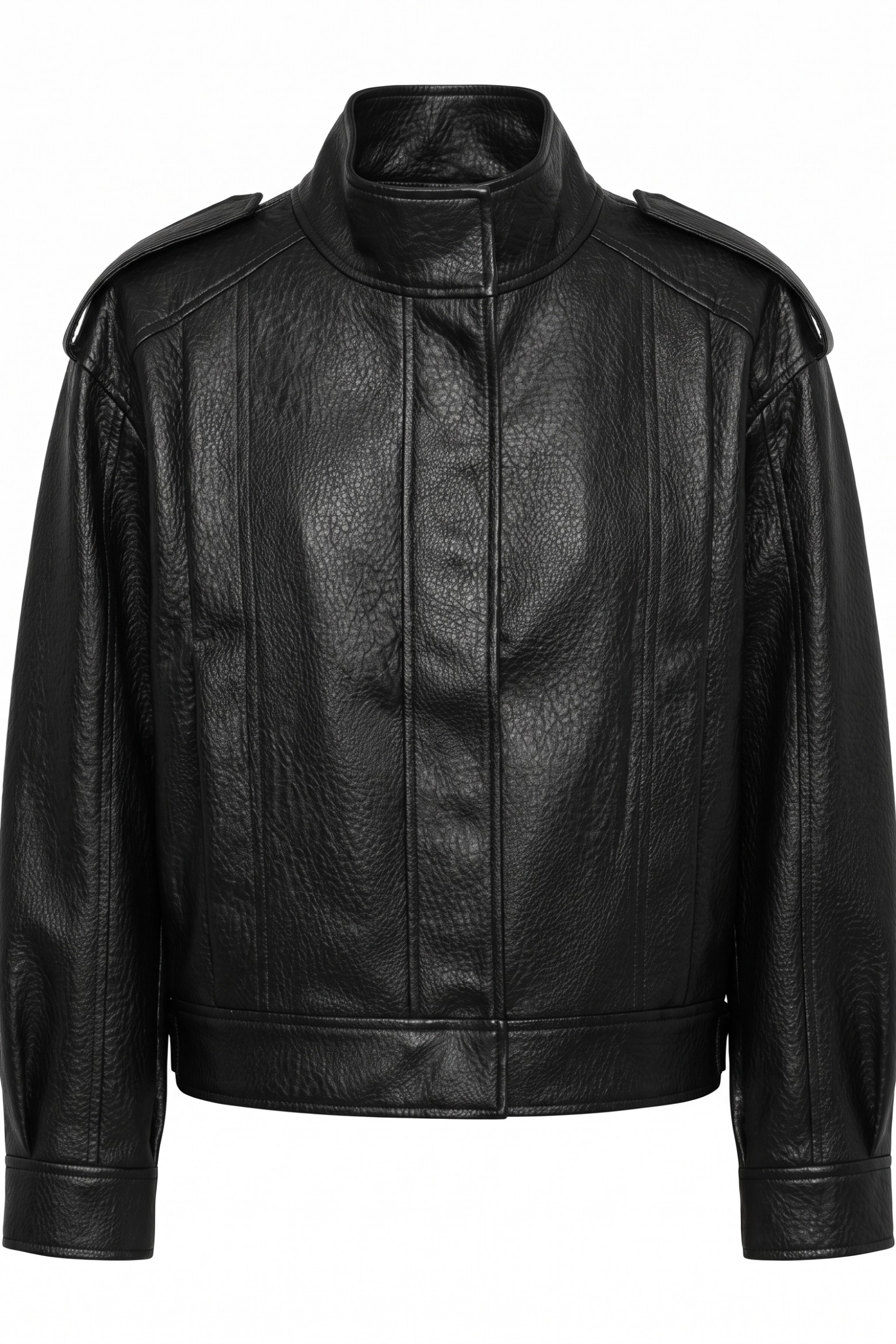Black Relaxed Fit Jacket