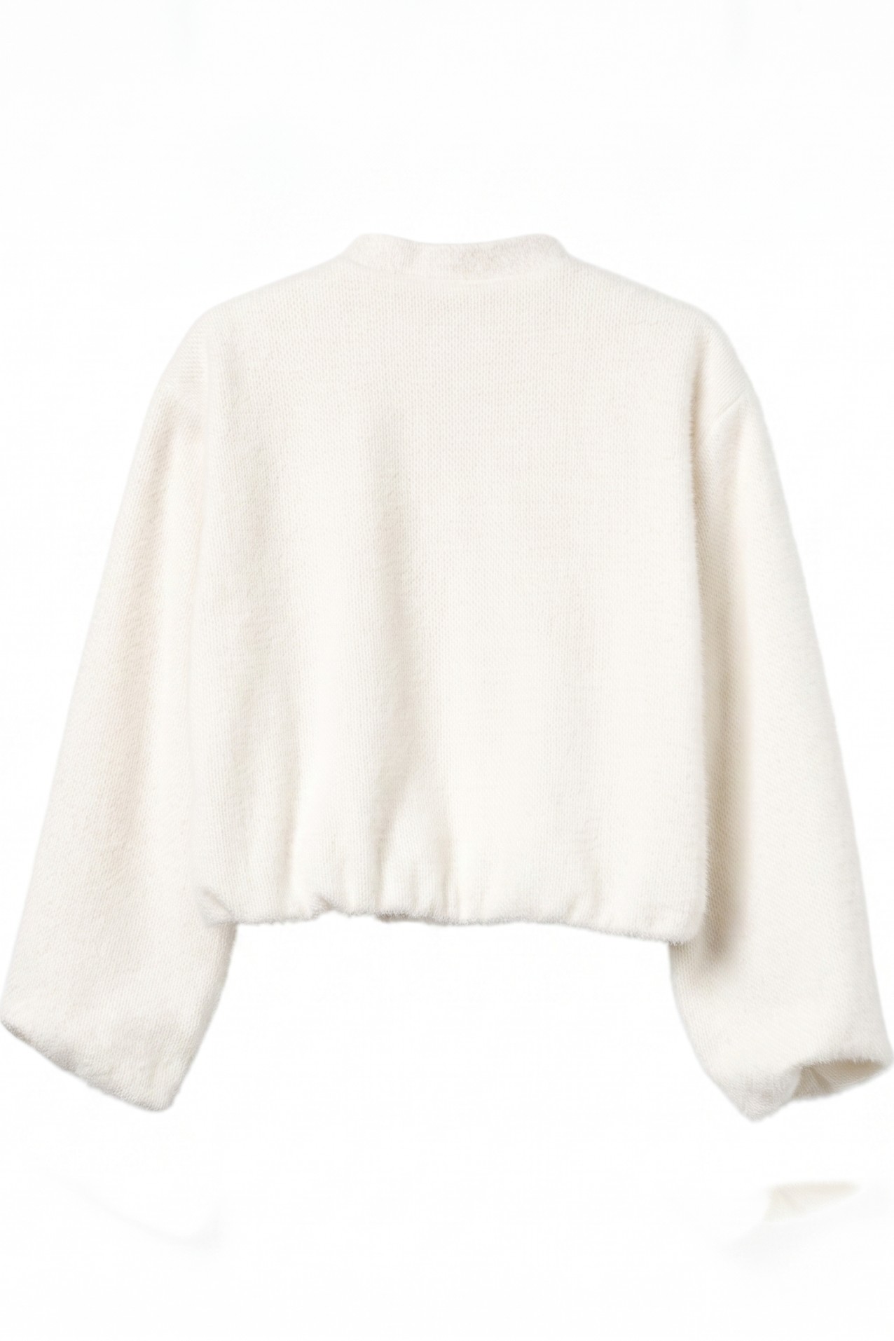 Beige Short Relaxed Jacket