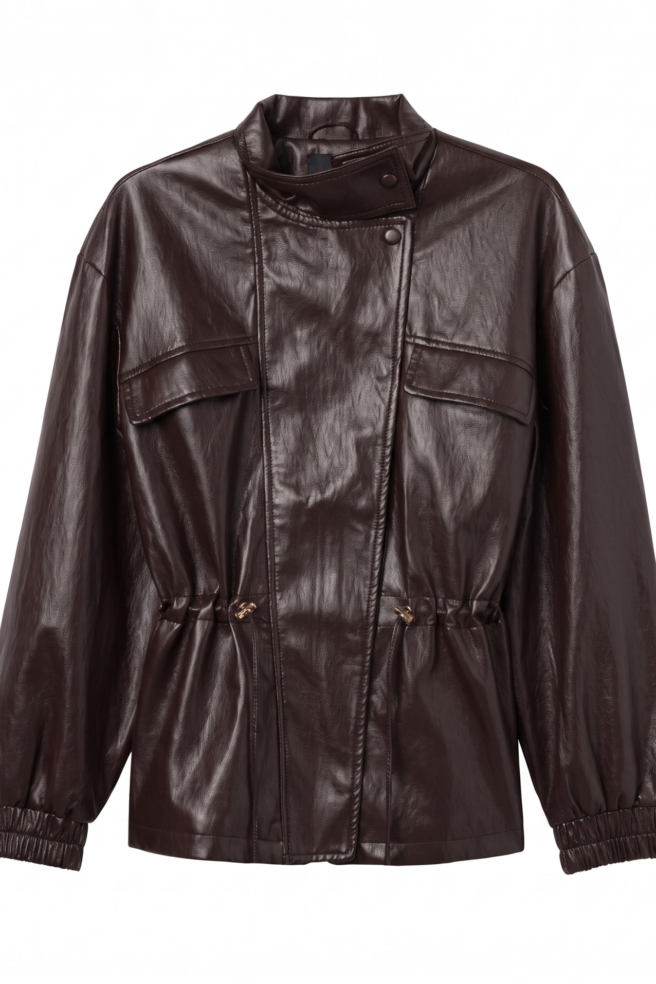 Short Brown Relaxed Jacket
