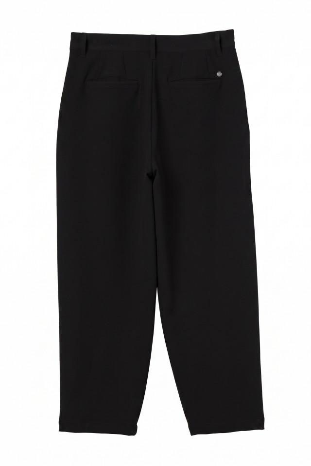 Relaxed Black Baggy Trousers Relaxed Black Baggy Trousers