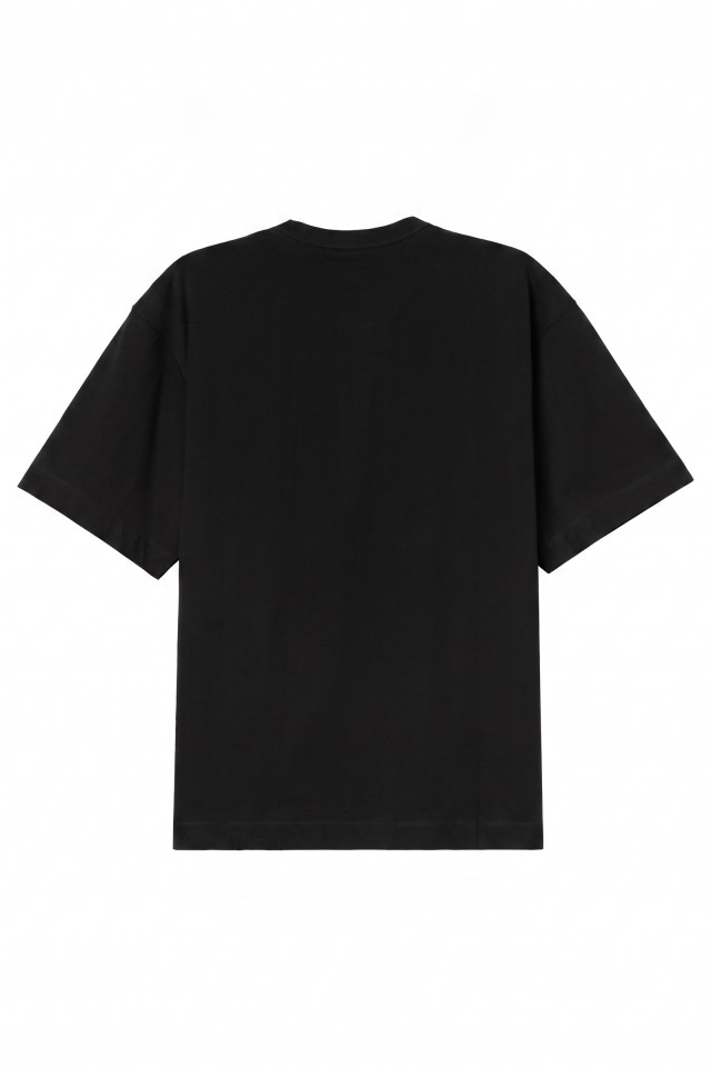 Black Relaxed Fit T-shirt Black Relaxed Fit T-shirt