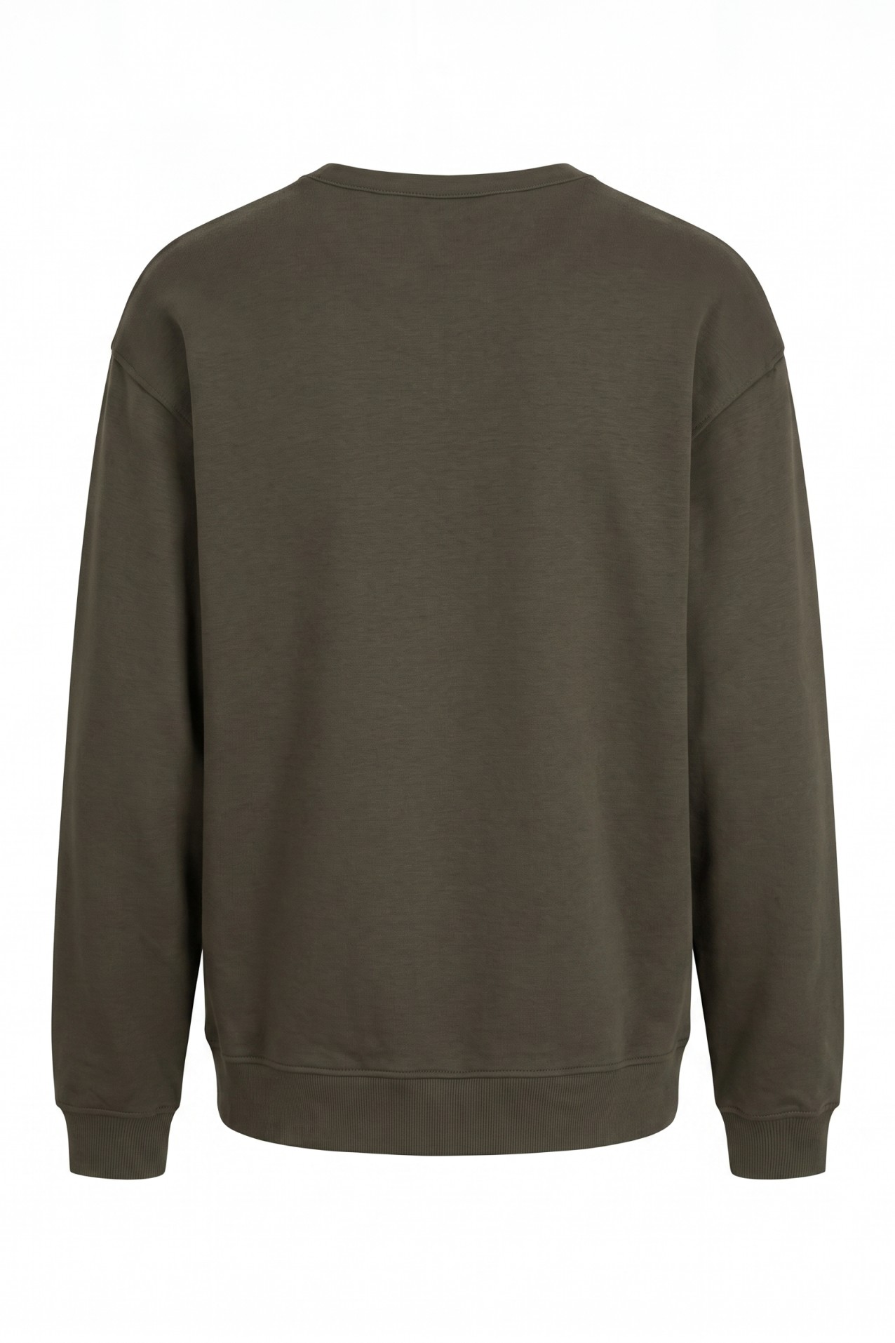 Green Relaxed Fit Sweatshirt