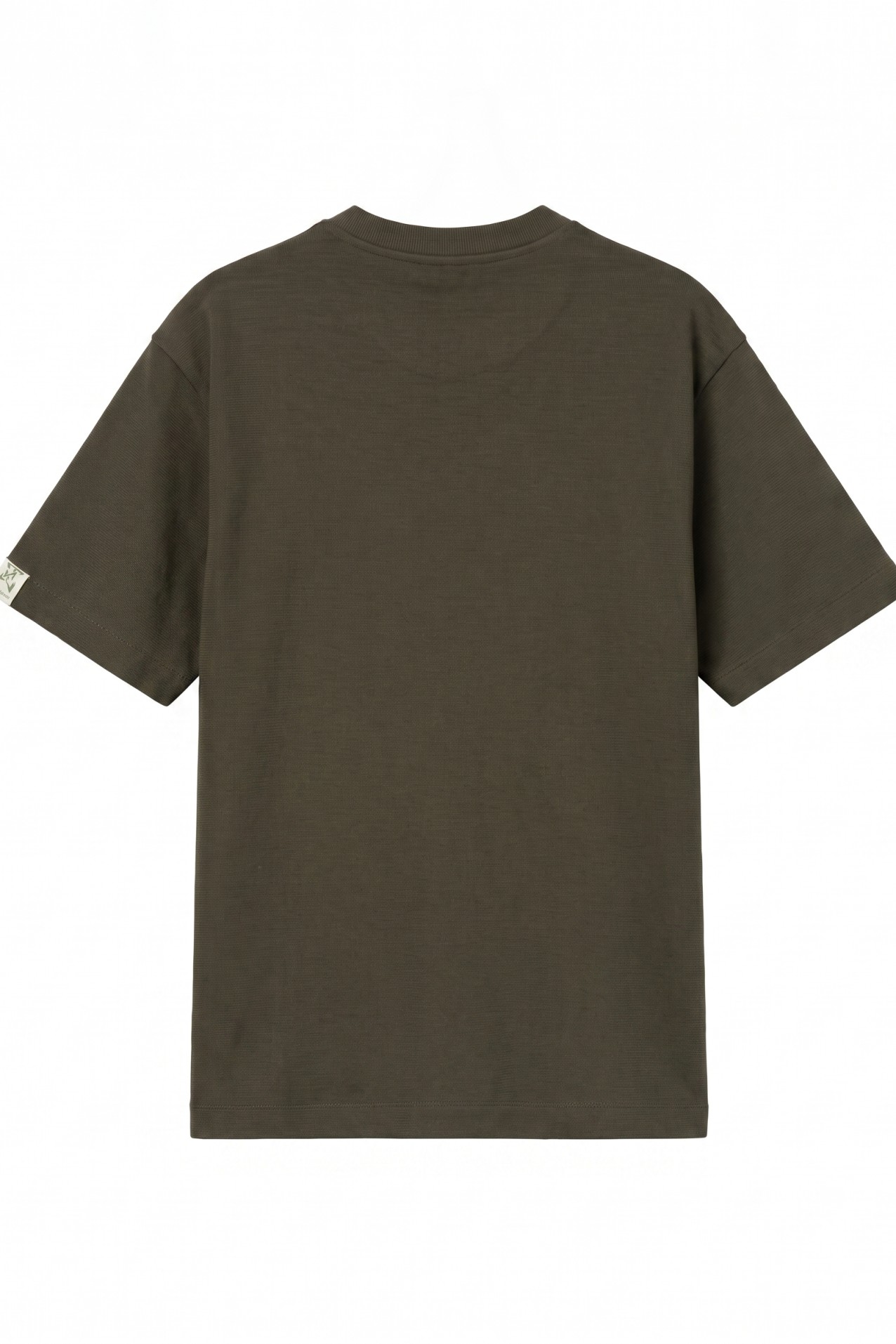 Camiseta verde corte regular