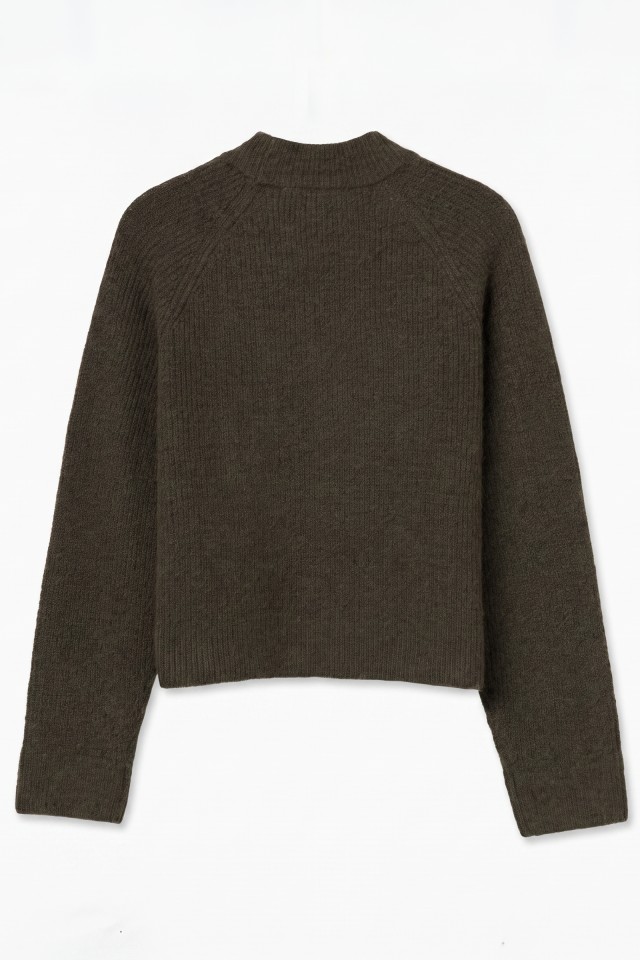 Dark Green Knit Sweater Dark Green Knit Sweater