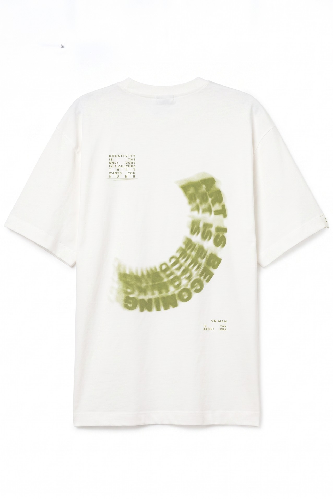 Beige Relaxed Fit T-shirt
