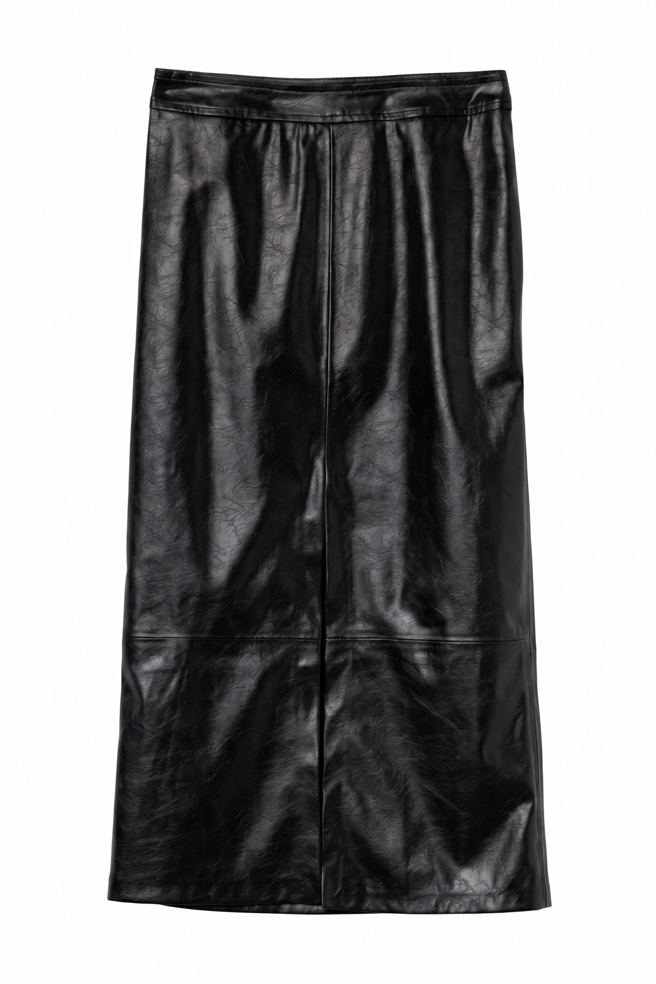 Black Midi Regular Skirt