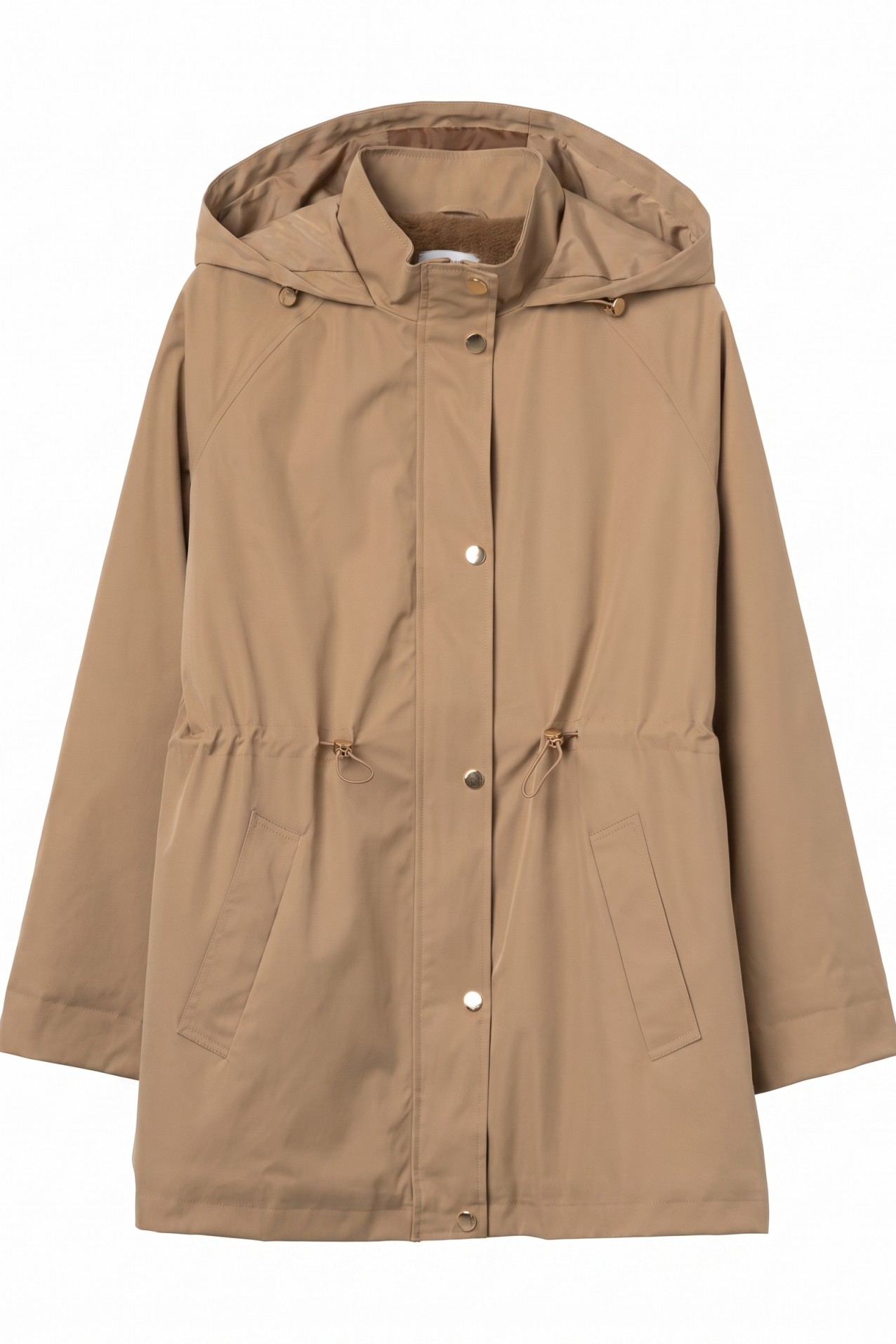Relaxed Brown Long Coat
