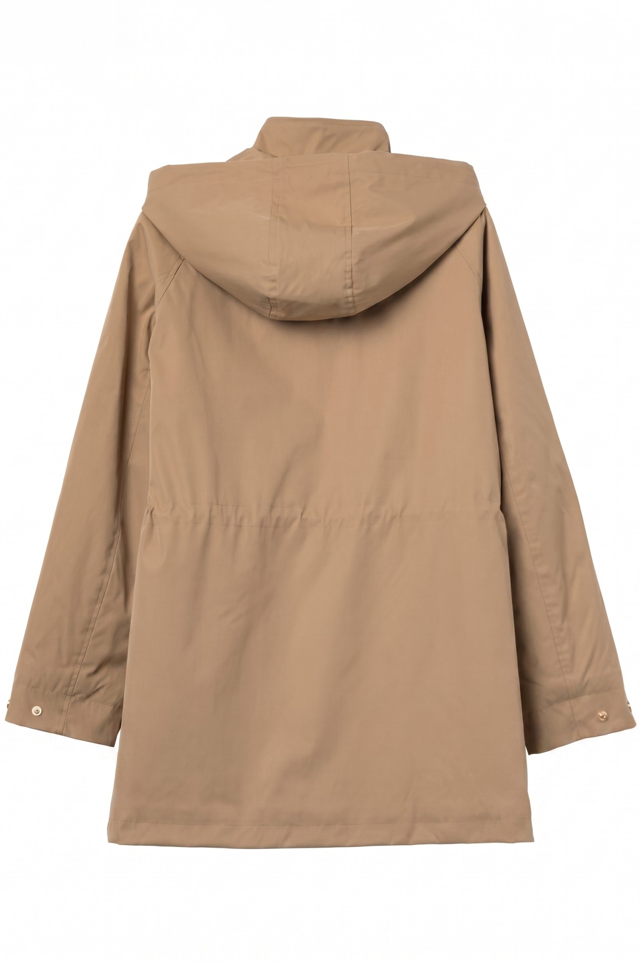 Relaxed Brown Long Coat