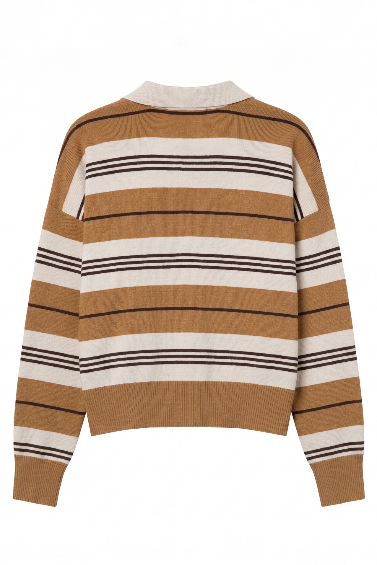Striped Relaxed Knit Sweater