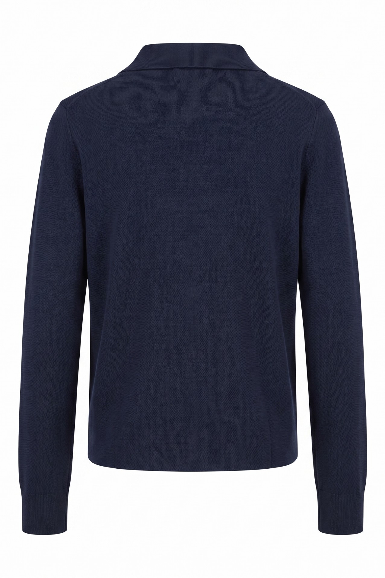 Cardigan azul tricotado regular