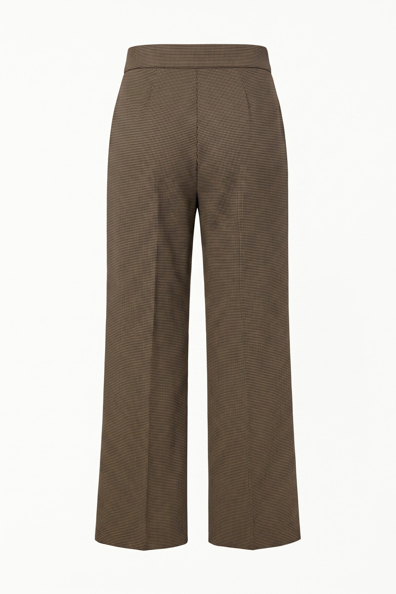 Brown Wide Leg Trousers