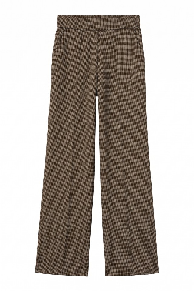 Brown Wide Leg Trousers Brown Wide Leg Trousers