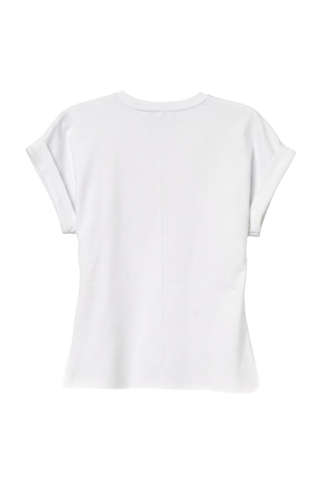 White Slim Fit T-shirt White Slim Fit T-shirt