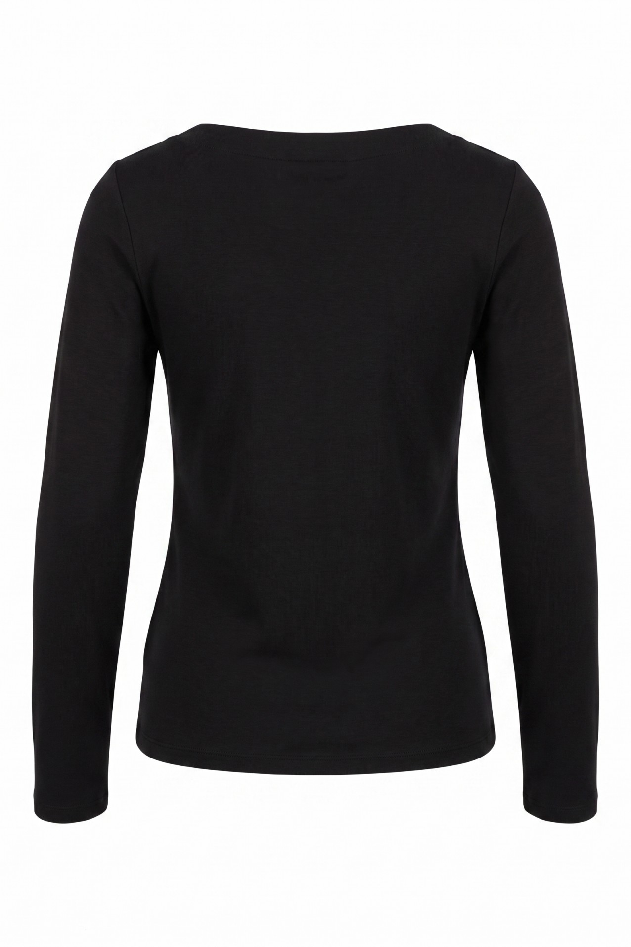 Black Slim Fit Long Sleeve