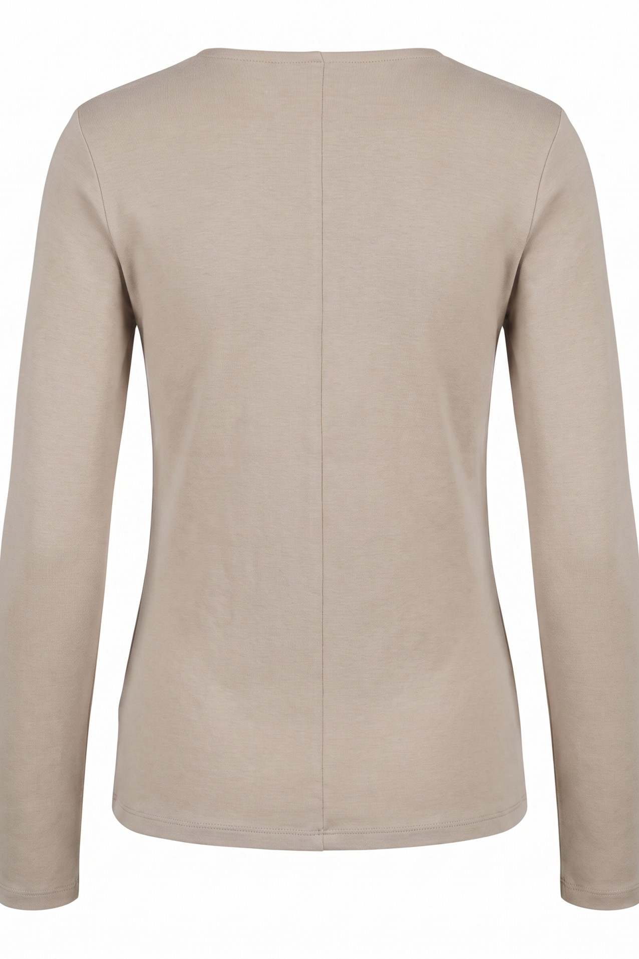 Camiseta beige de manga larga
