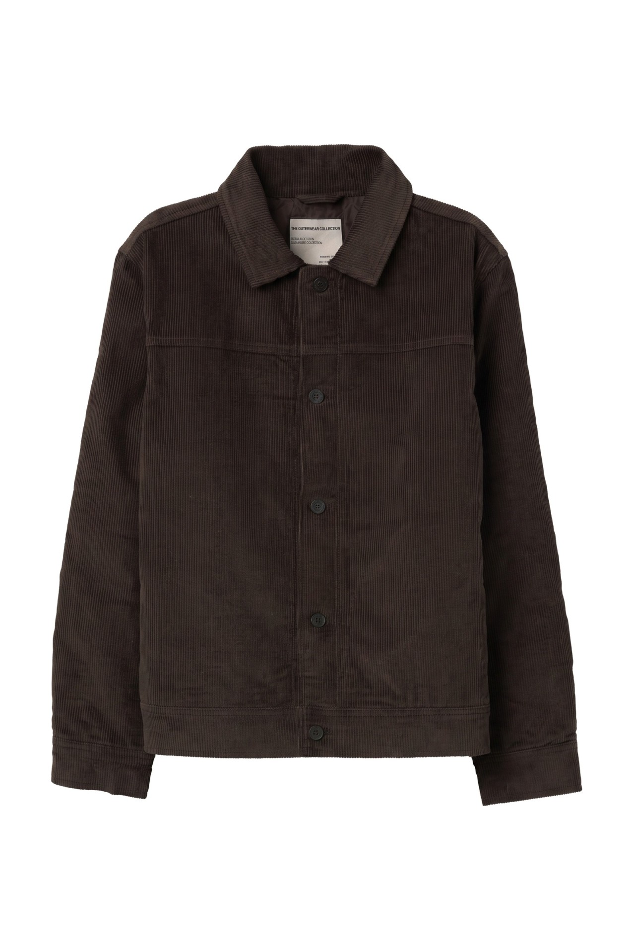 Short Brown Corduroy Jacket