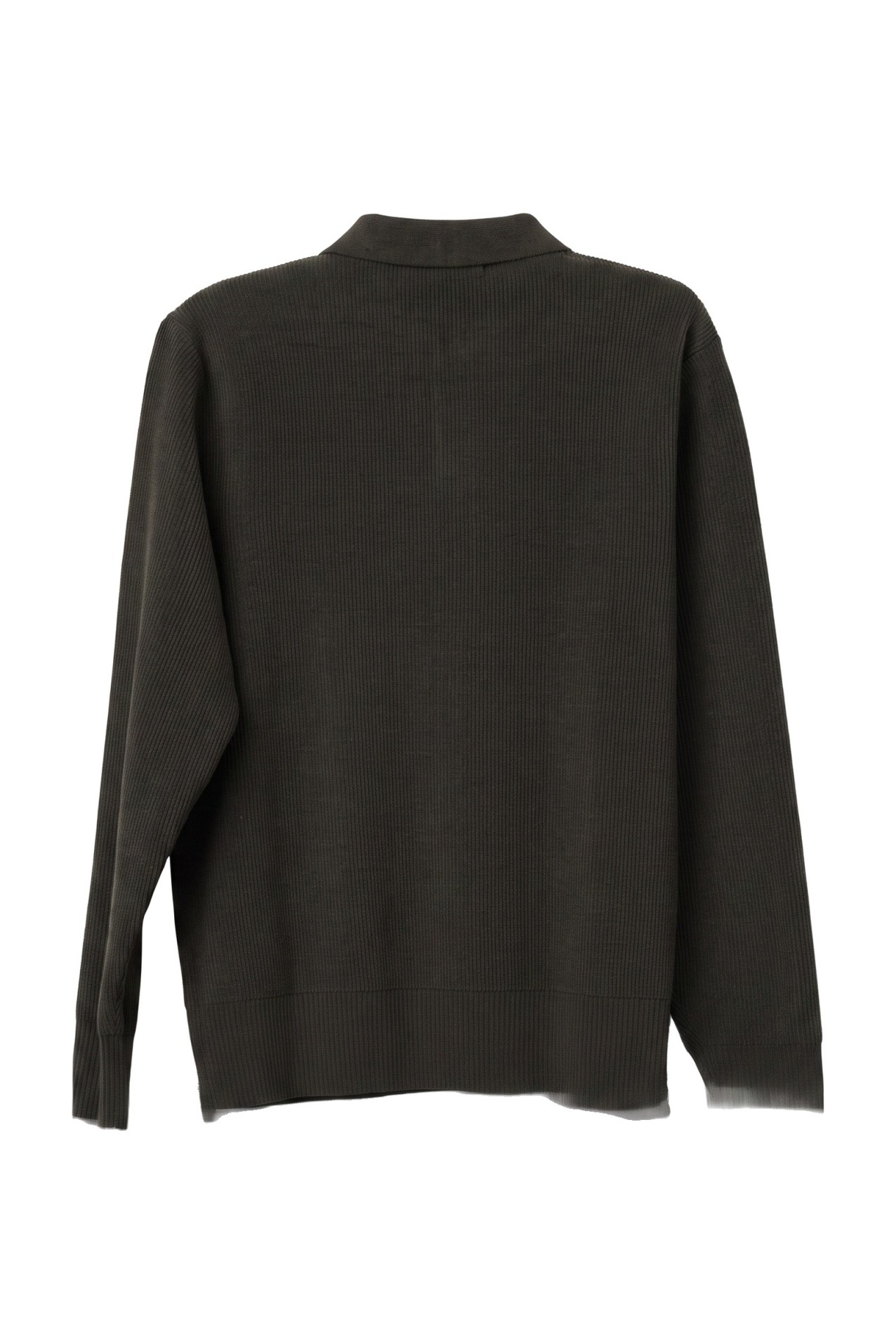 Jersey de punto verde oscuro