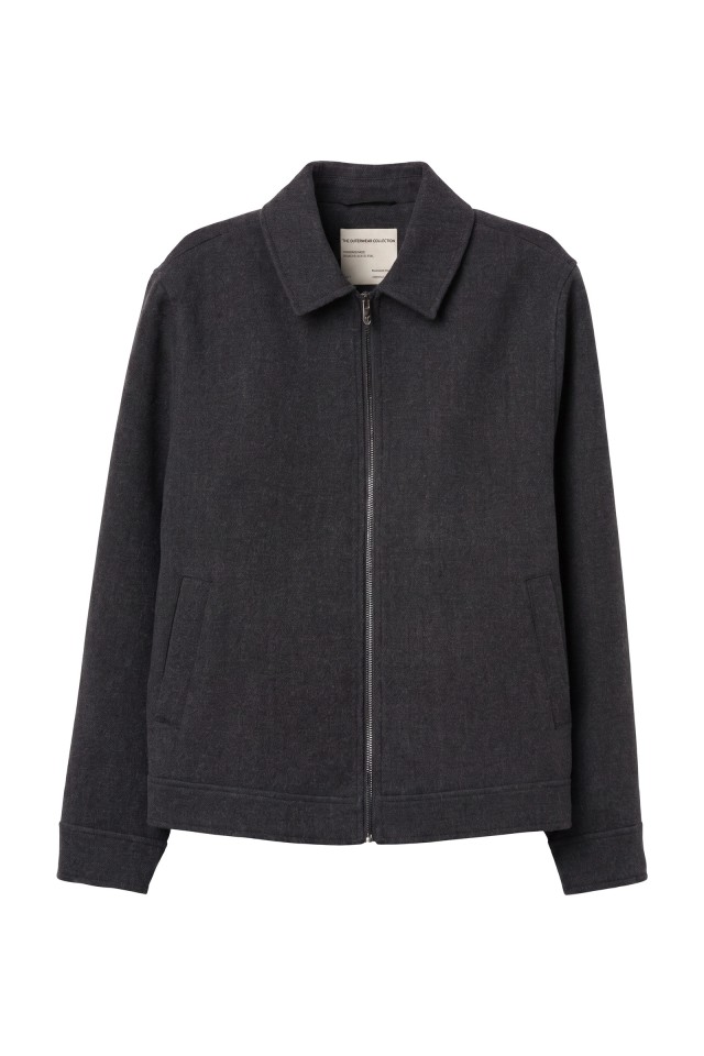 Dark Grey Short Jacket Dark Grey Short Jacket