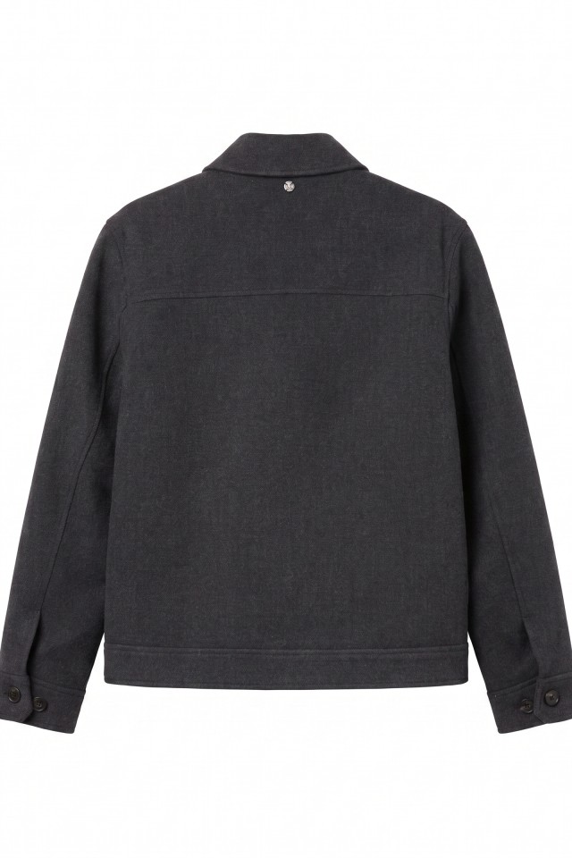 Dark Grey Short Jacket Dark Grey Short Jacket