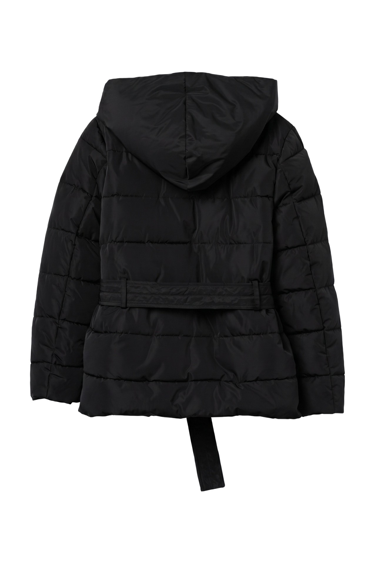 Black Short Puffer Jacket
