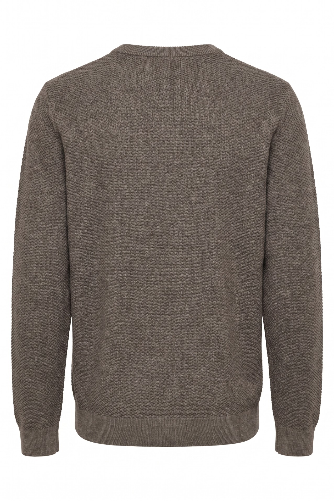 Jersey de punto marr�n