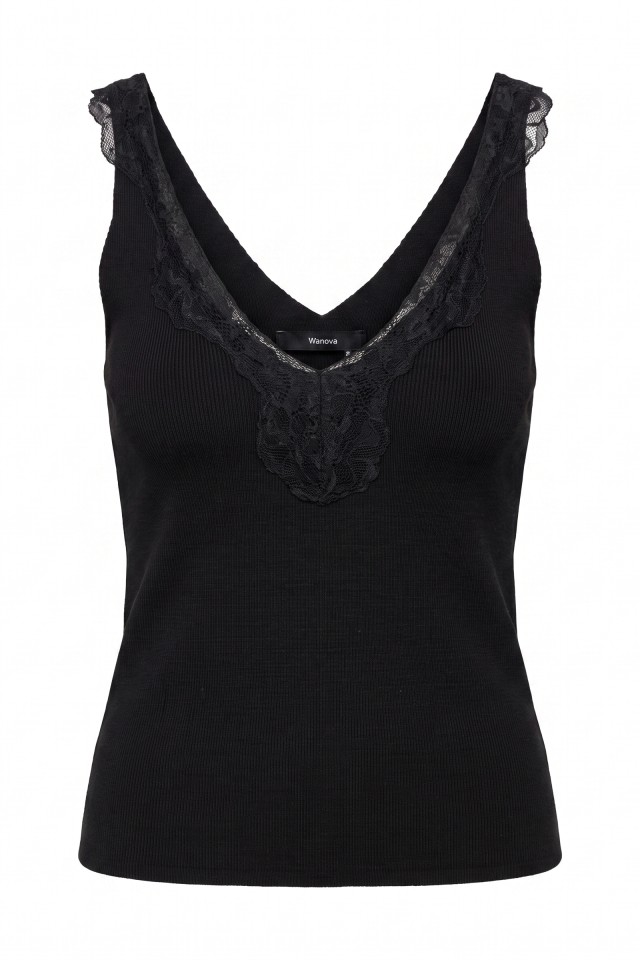 Slim Knit Black Top Slim Knit Black Top