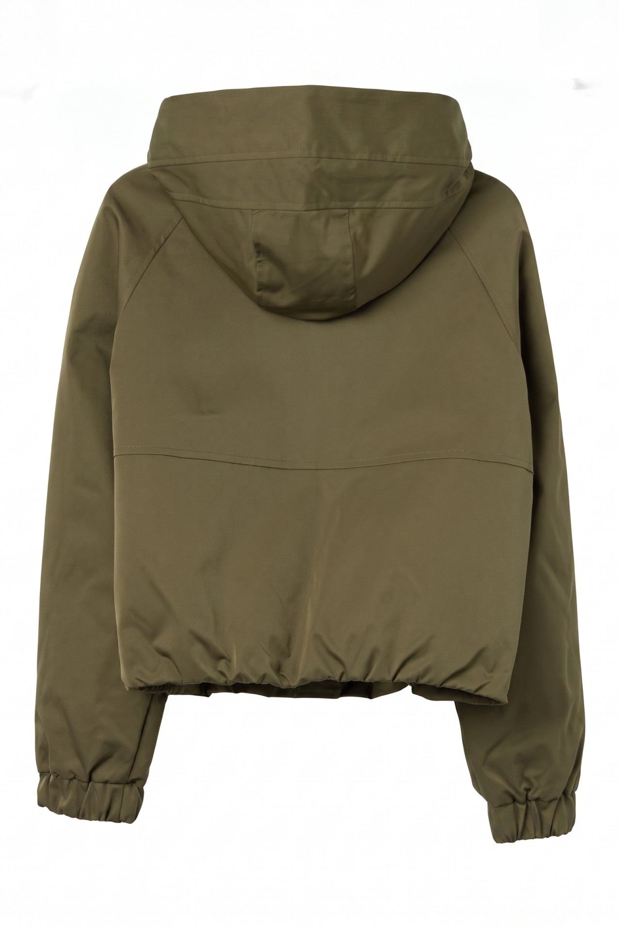 Chaqueta corta verde caqui