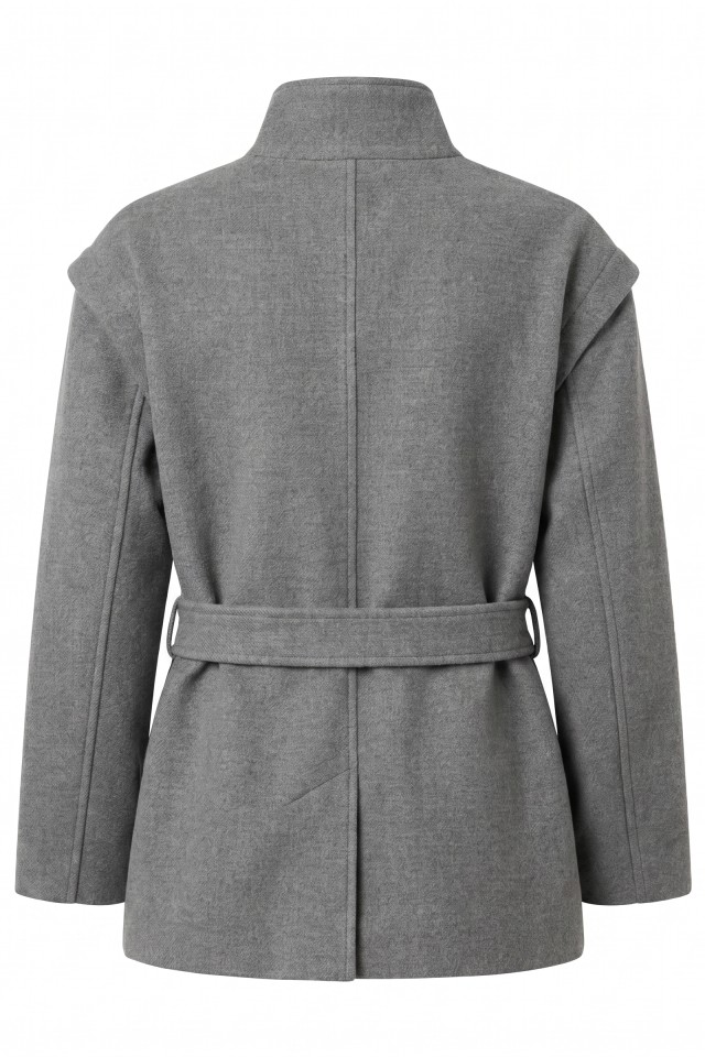 Grey Short Jacket Grey Short Jacket
