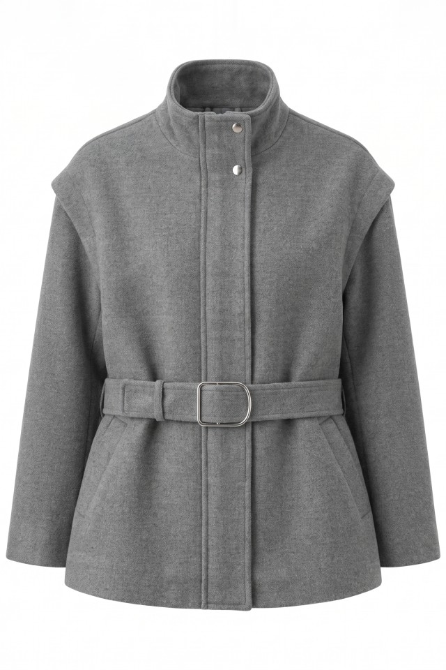 Grey Short Jacket Grey Short Jacket