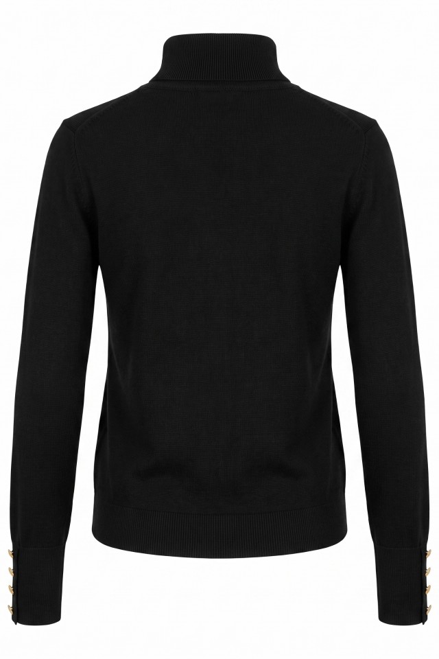 Black Slim Knit Sweater Black Slim Knit Sweater