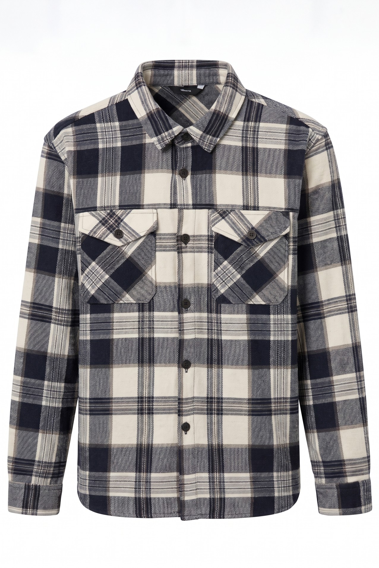 Relaxed Check Long-Sleeve Shirt