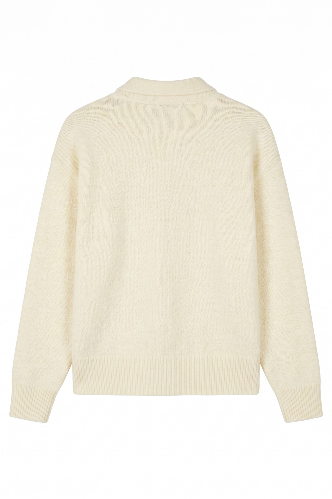 Pale Yellow Knitted Sweater