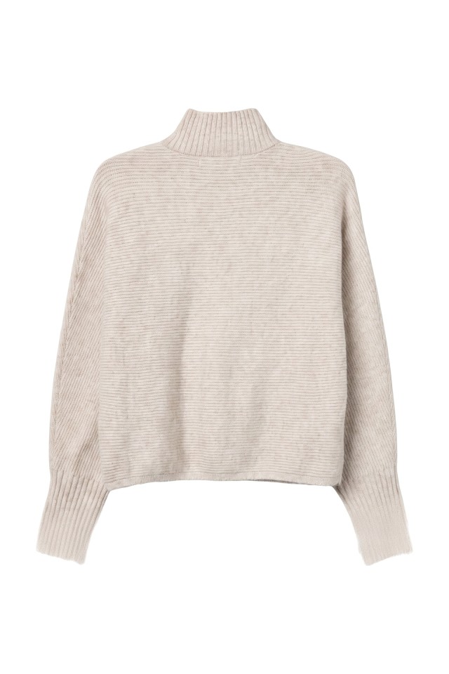 Jersey de punto beige Jersey de punto beige