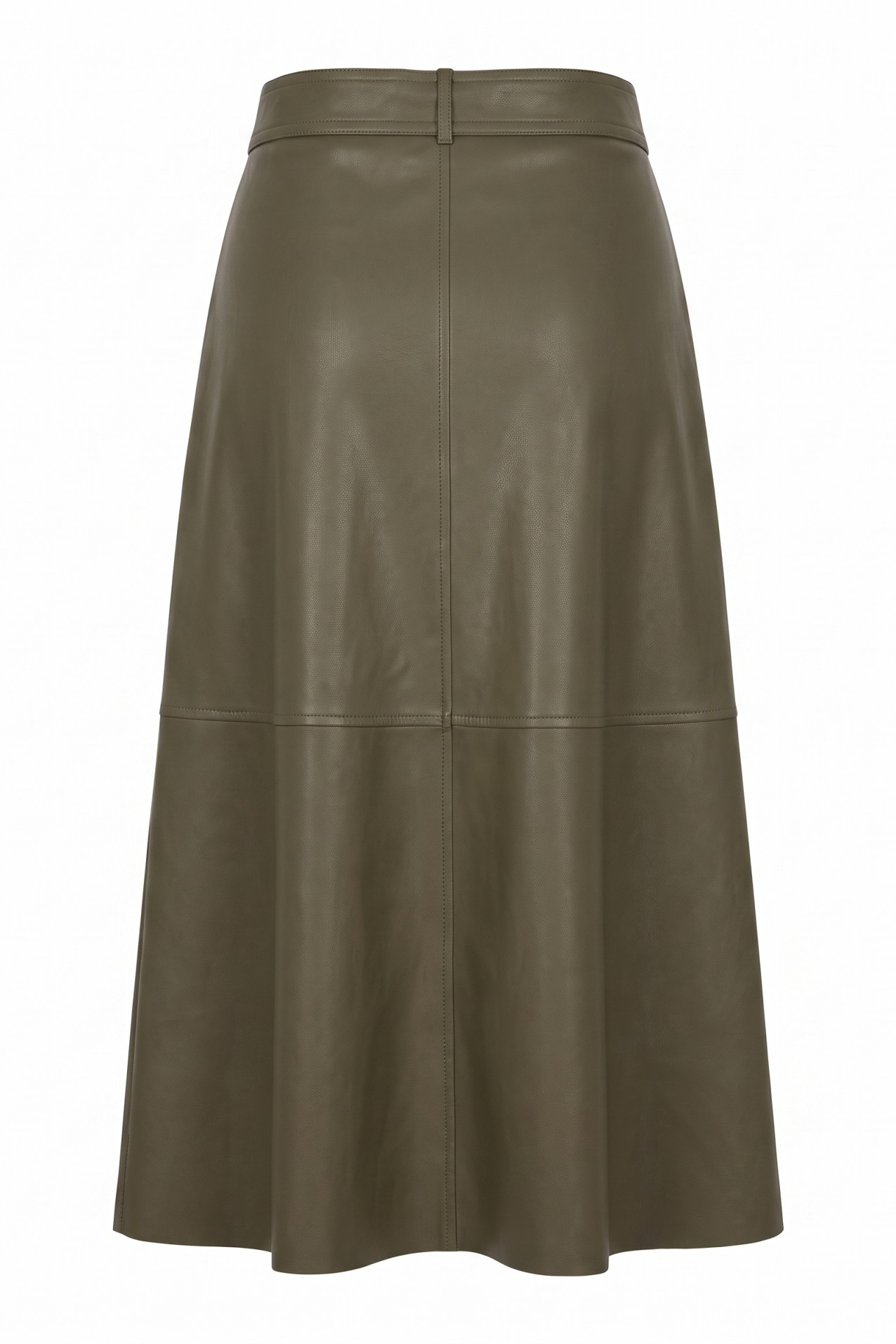 Olive Green Midi Skirt