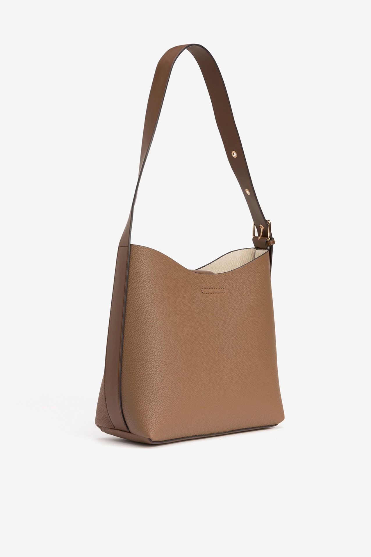 Brown Shoulder Wallet Bag