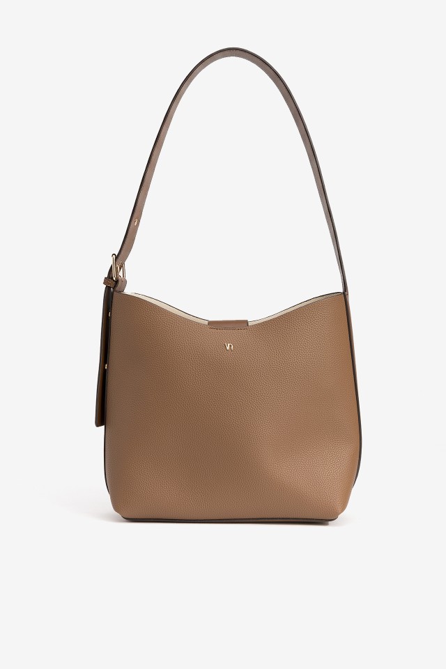 Brown Shoulder Wallet Bag
