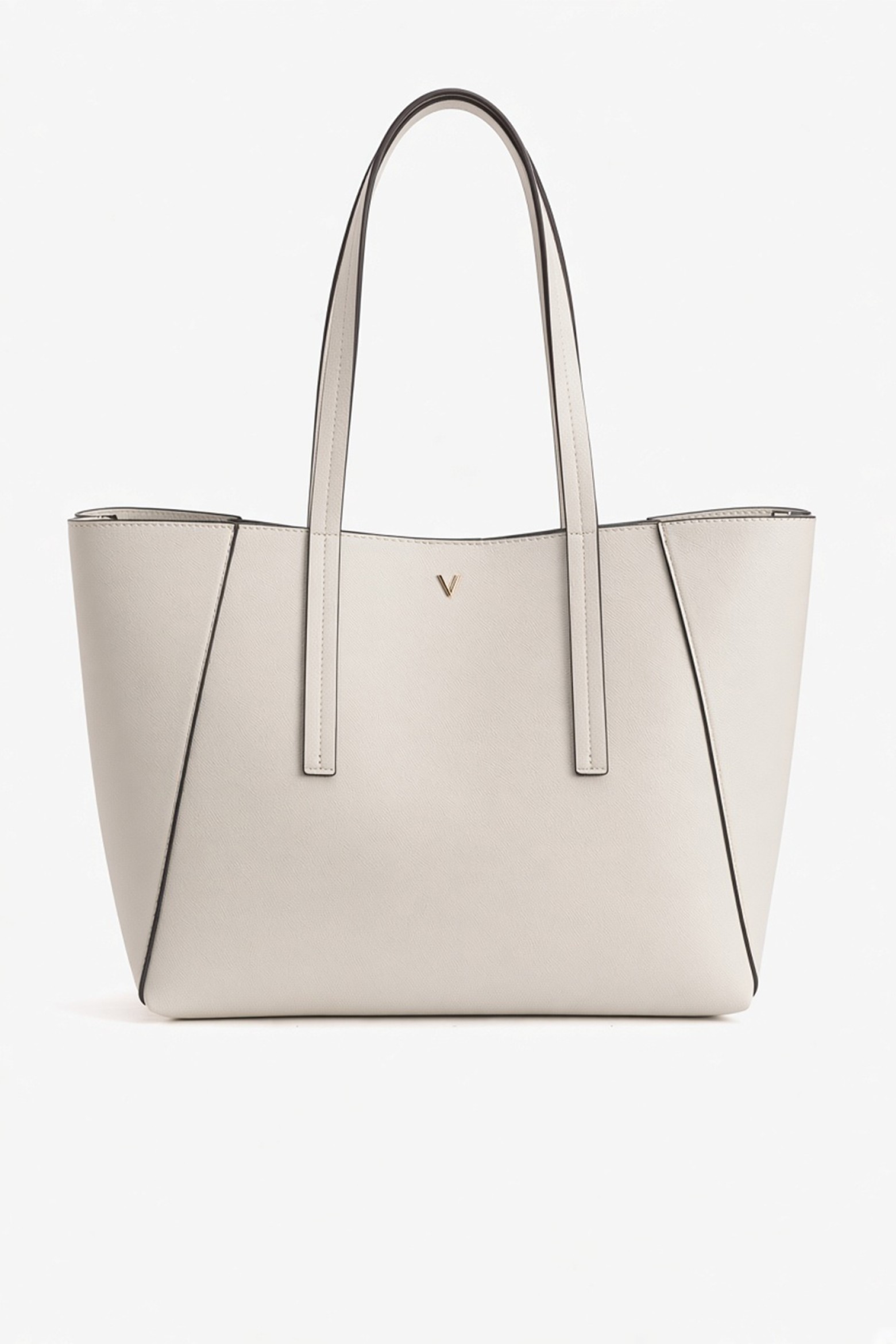Large Minimalist Cream Tote