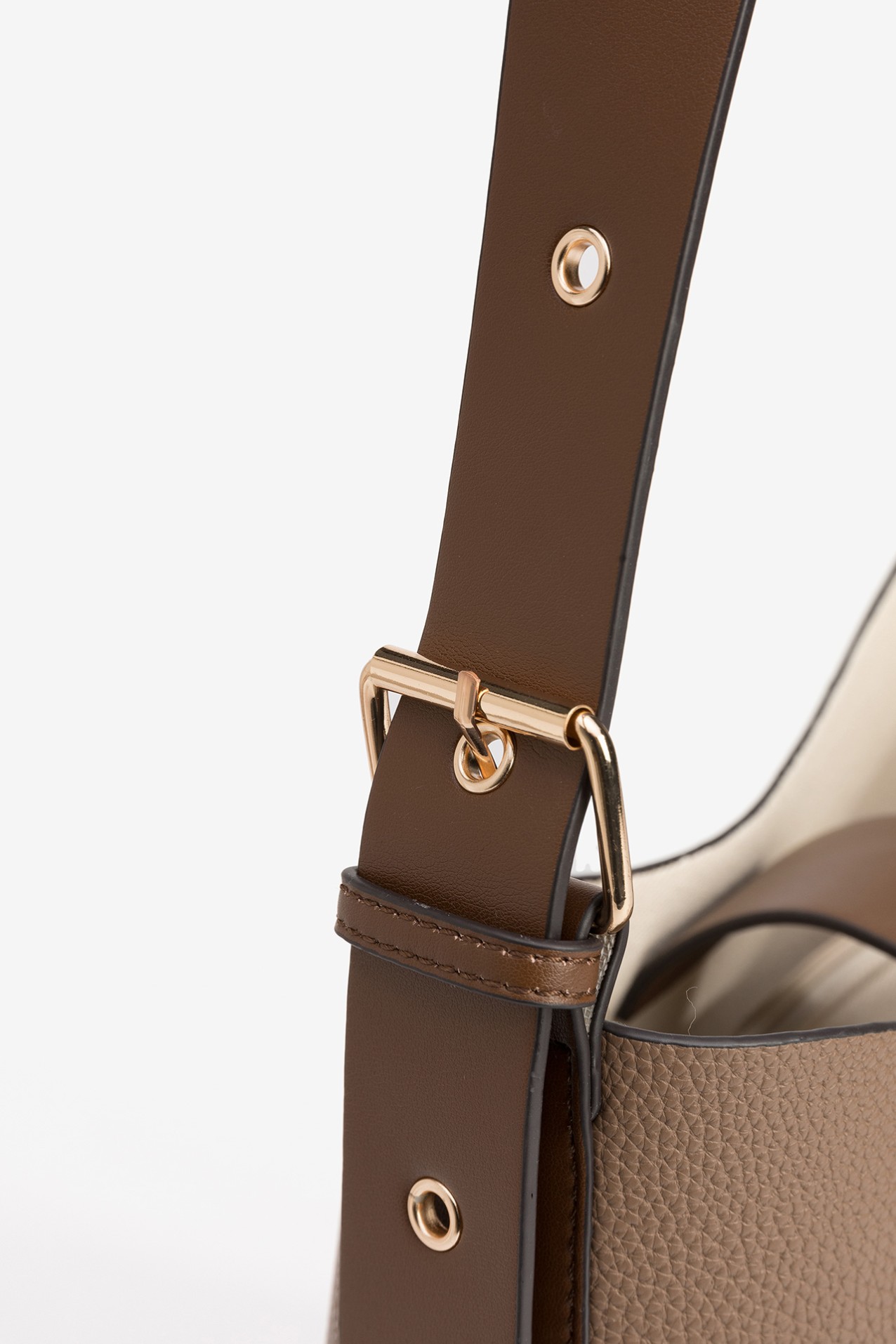 Brown Shoulder Wallet Bag