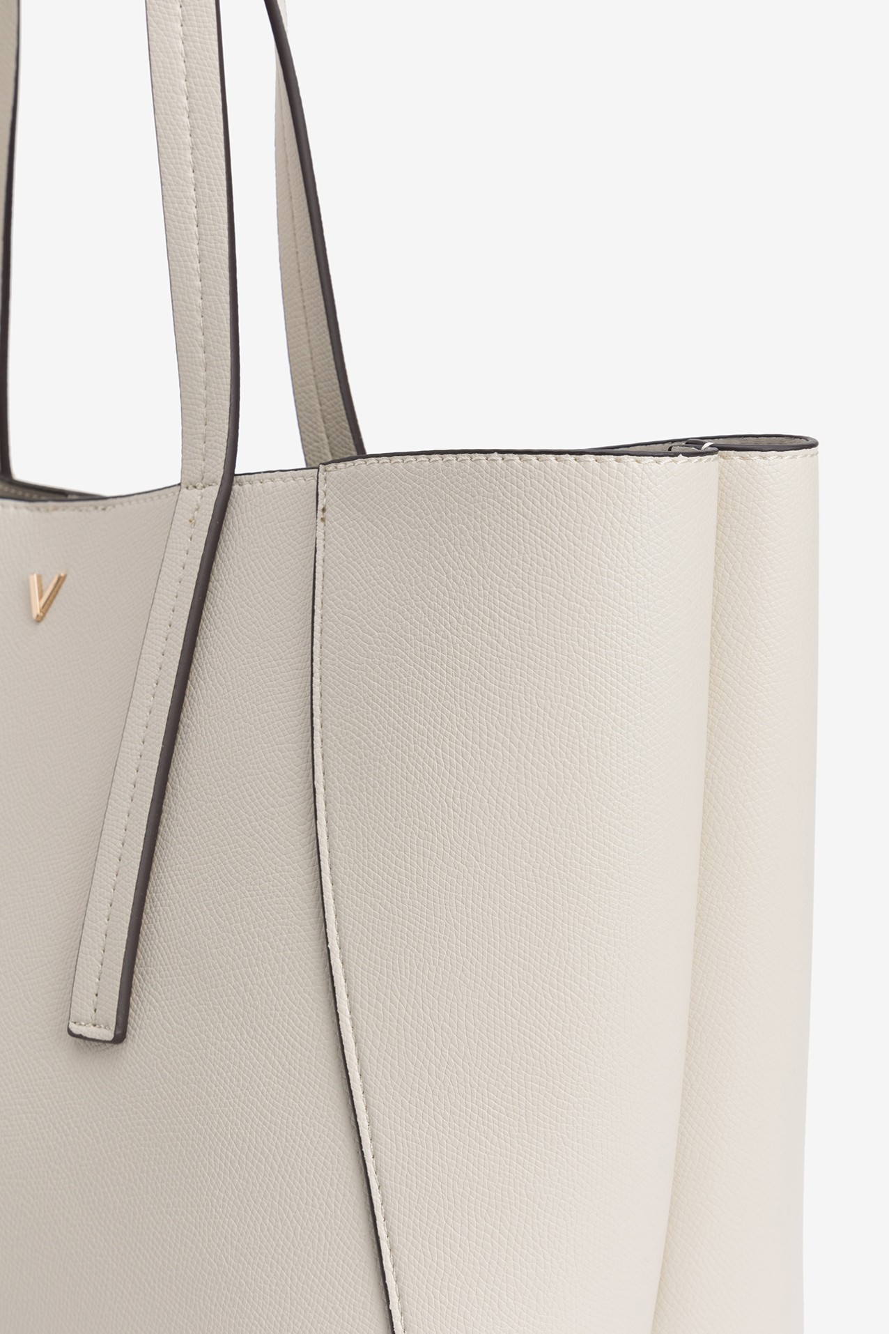Large Minimalist Cream Tote