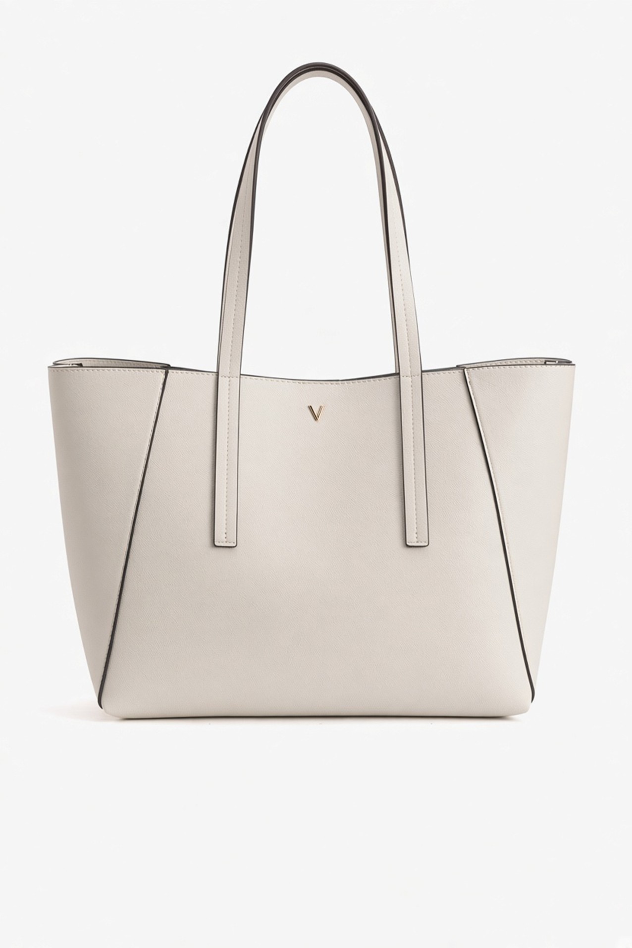 Large Minimalist Cream Tote
