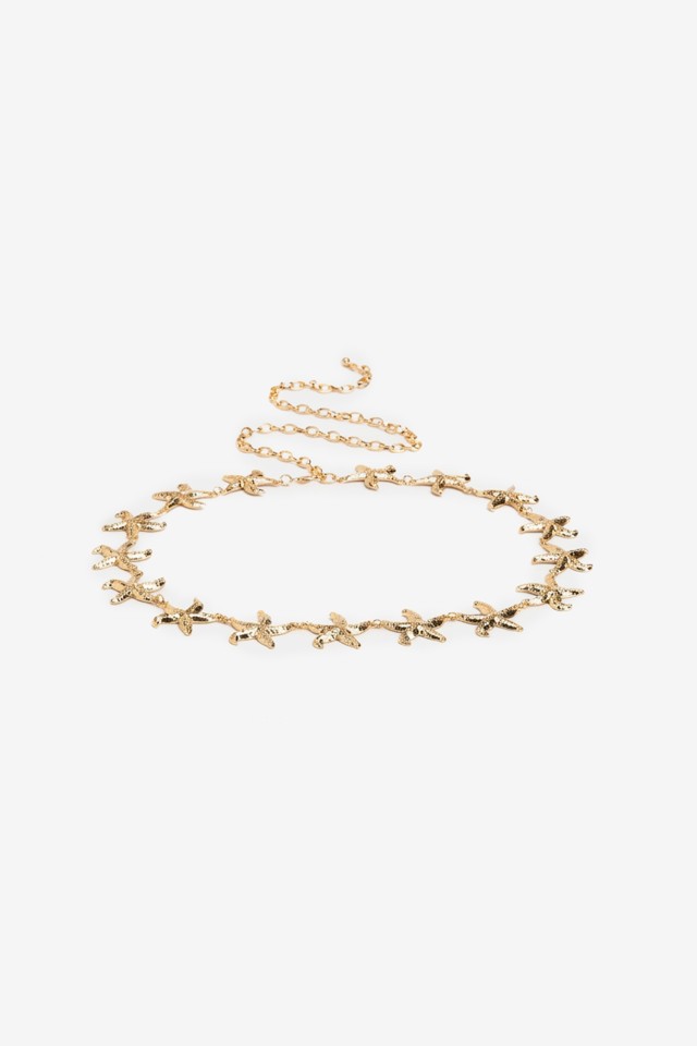 Gold Starfish Belt