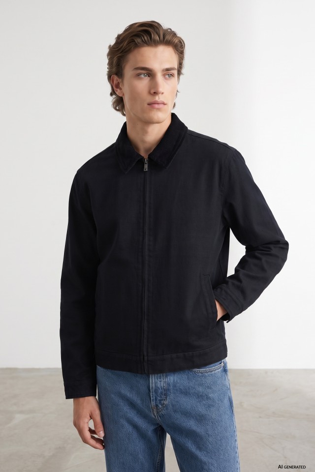 Navy Blue Short Jacket Navy Blue Short Jacket