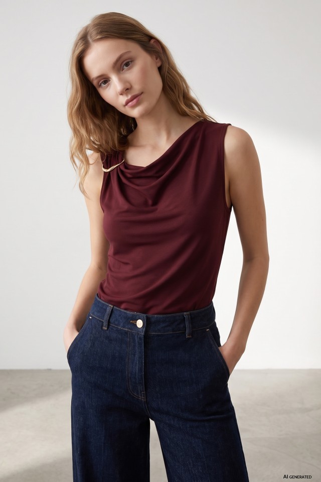Burgundy Slim Fit T-Shirt Burgundy Slim Fit T-Shirt