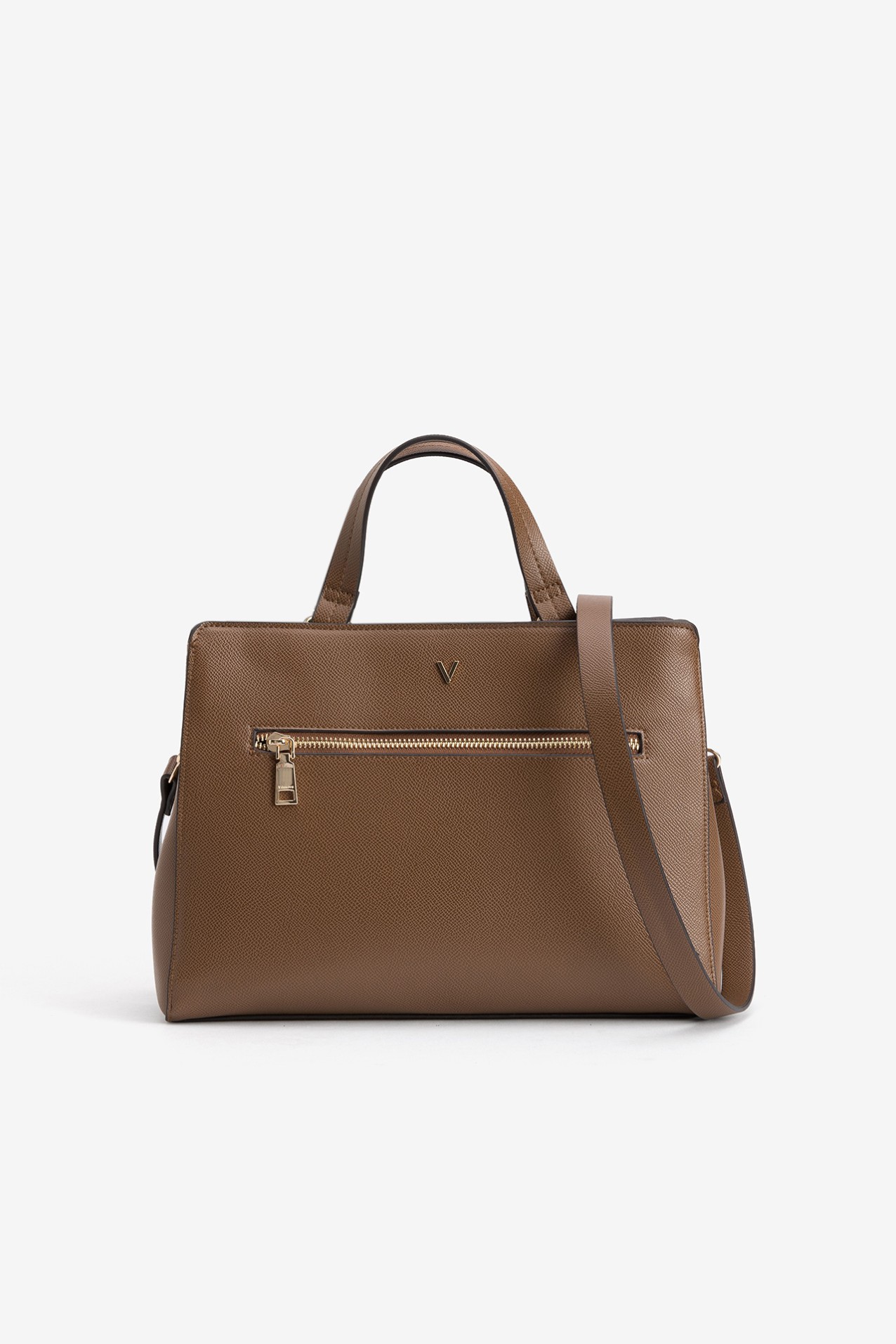 Bolso marr�n con asa larga