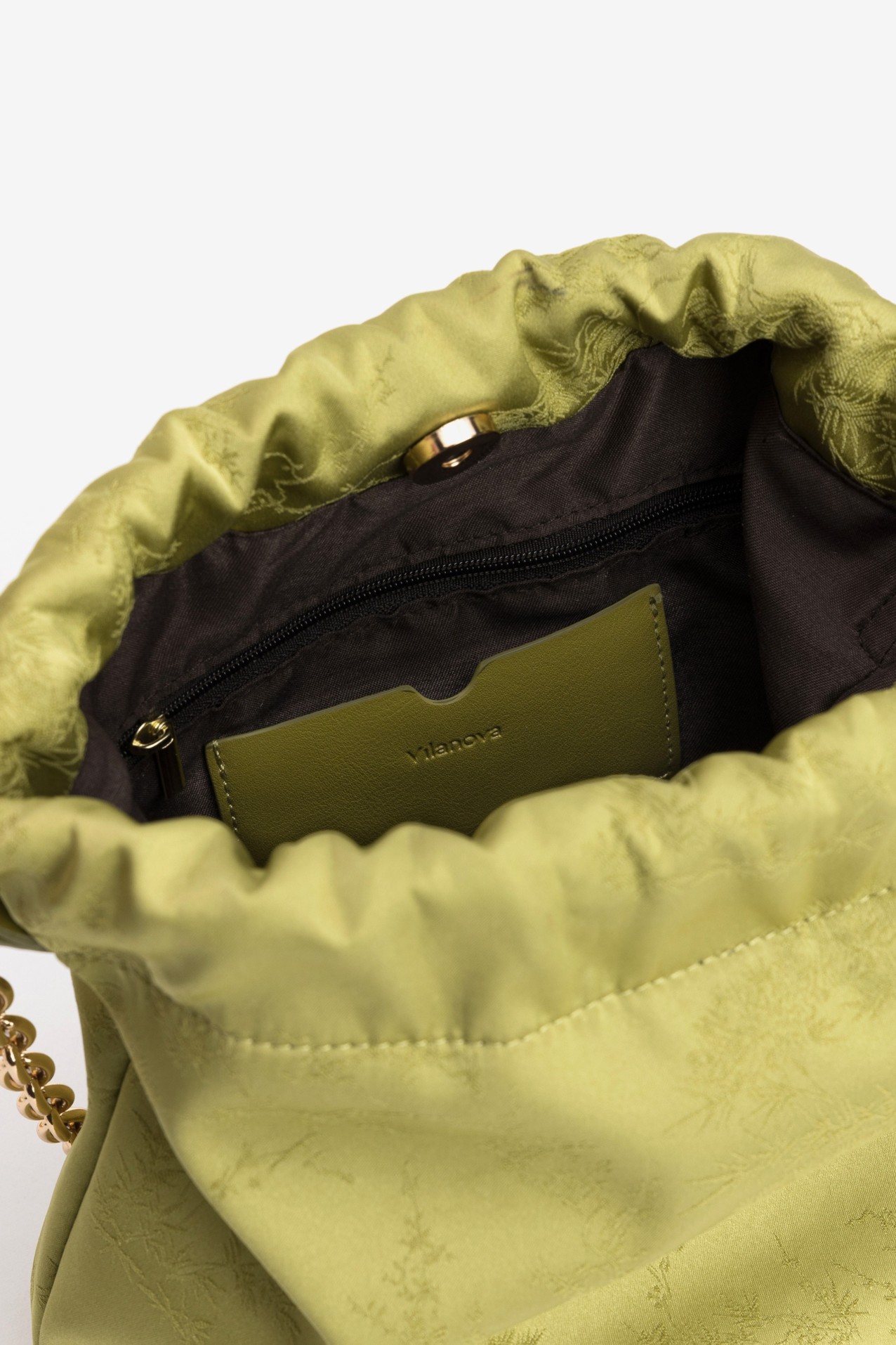 Green Drawstring Party Bag