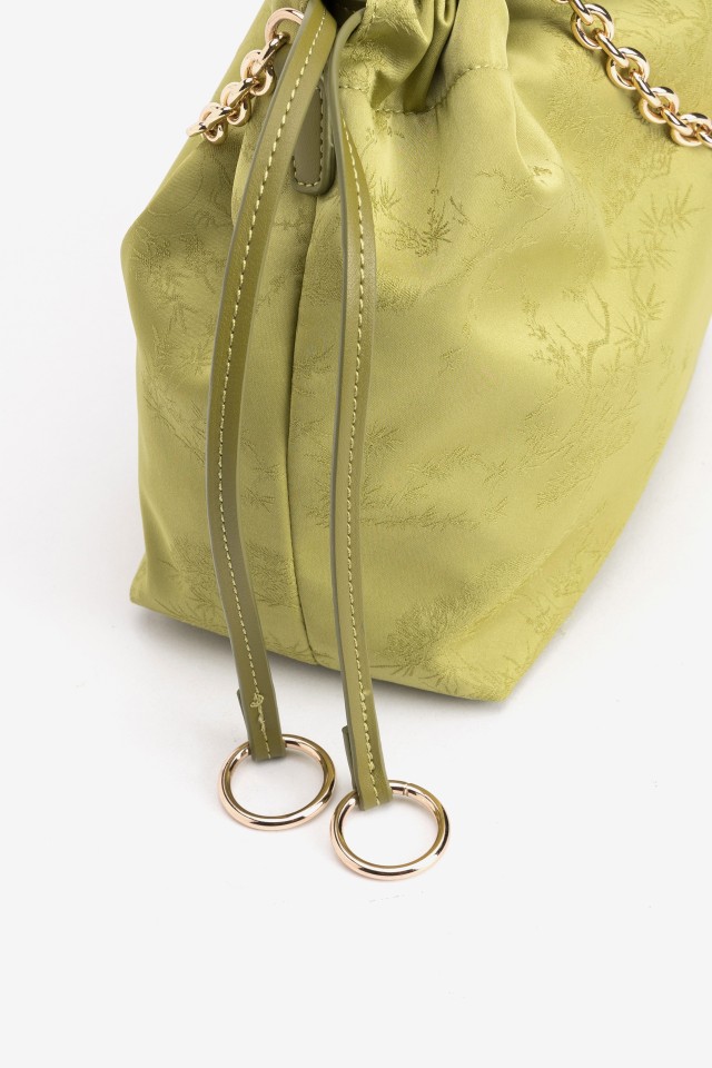 Green Drawstring Party Bag Green Drawstring Party Bag